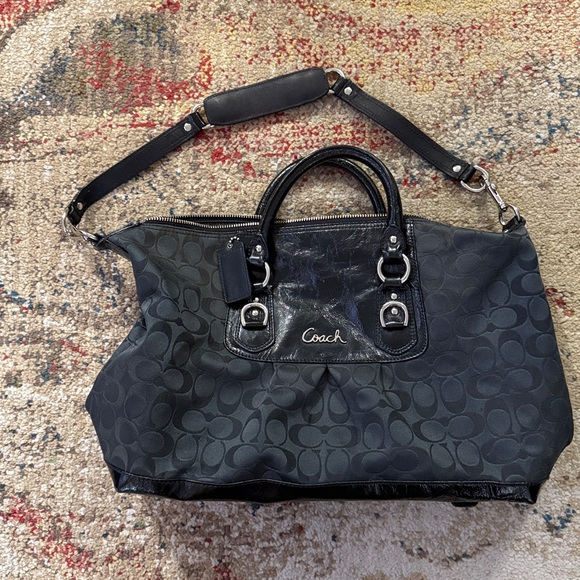 Coach Vintage Ashley Convertible Satchel Purse - Picture 2 of 12